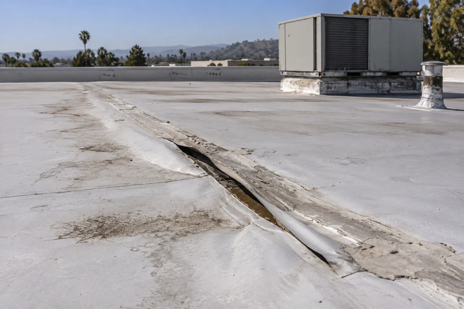 Roof Seam Failure Repair in Hesperia, CA