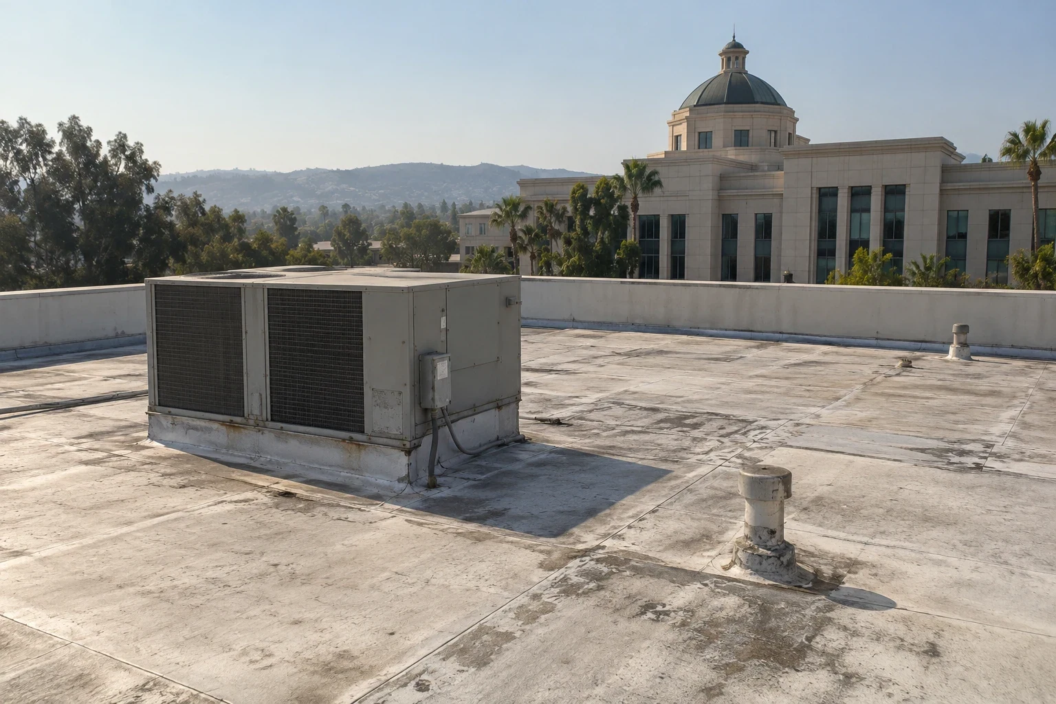 Government Building Roofing in Hesperia, CA