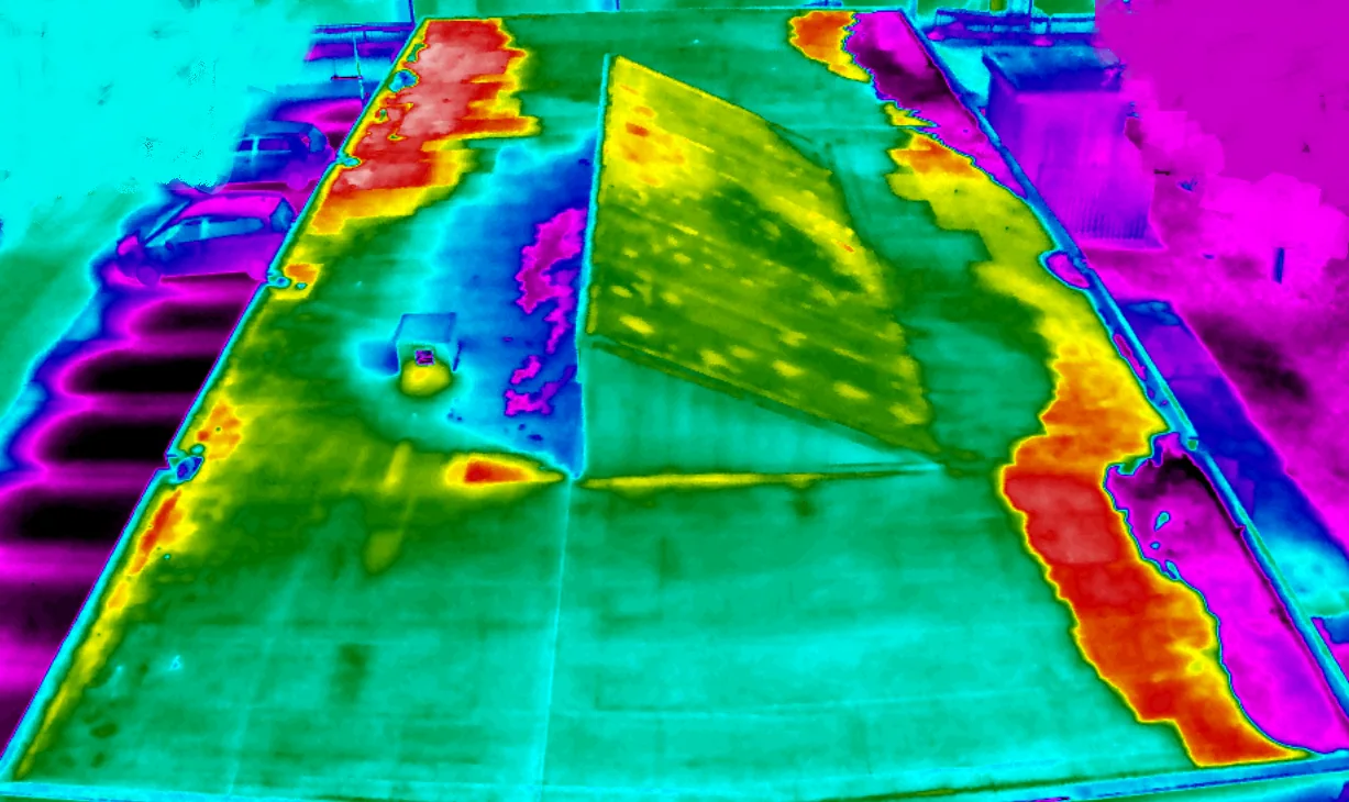 Infrared Roof Moisture Survey in Hesperia, CA