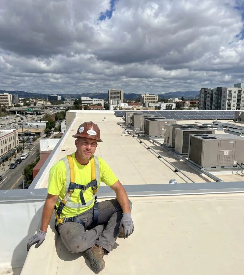 Occupied-Building Commercial Reroofing in Hesperia, CA