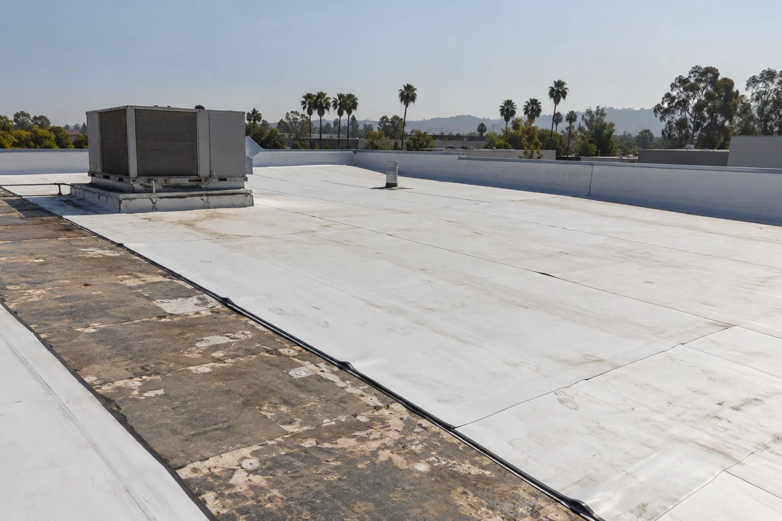 Commercial Roof Recover in Hesperia, CA